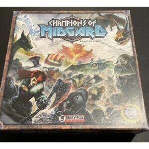 Champions of Midgard Viking Base Board Game Complete Excellent See Pics